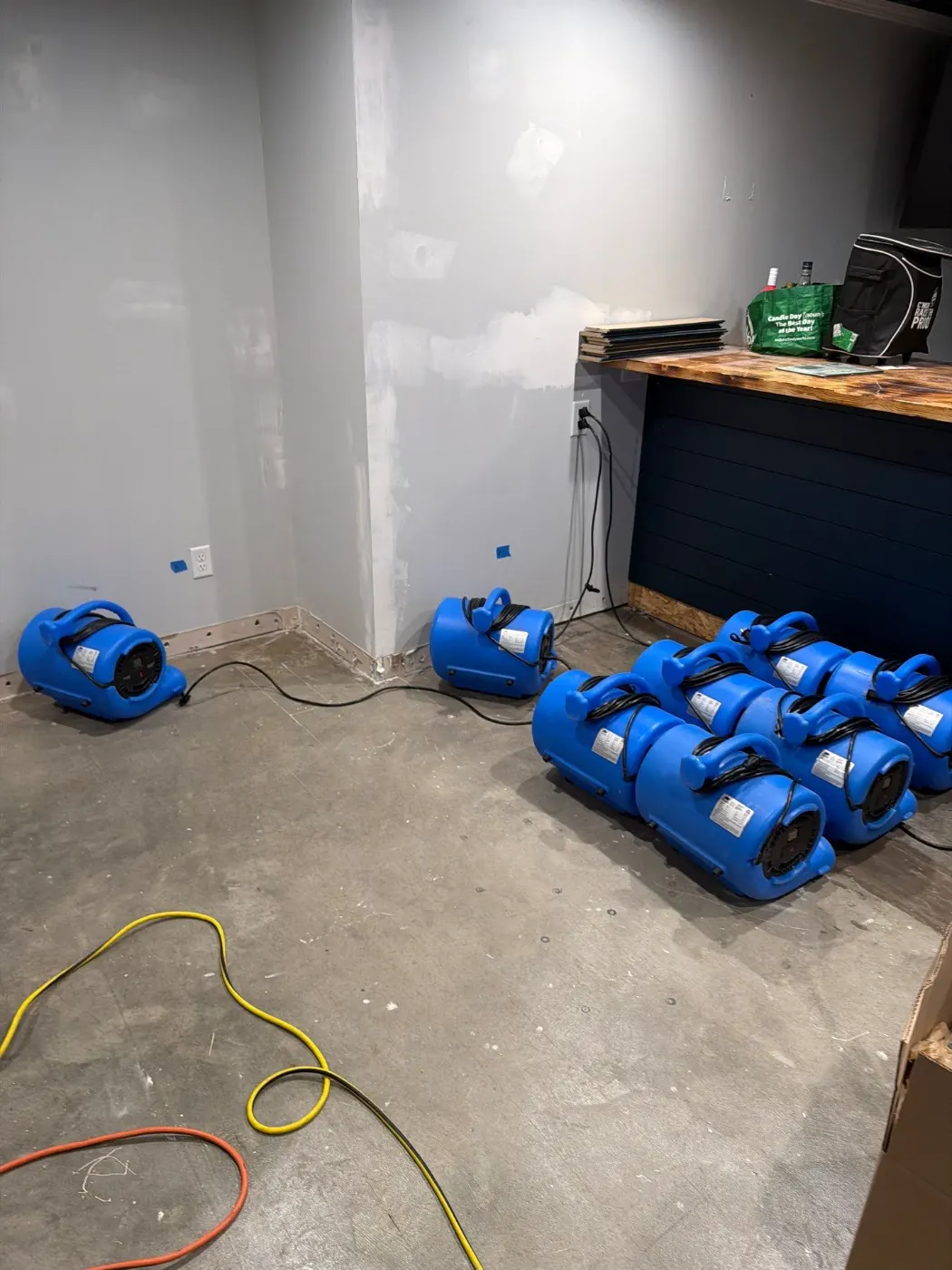 Documented commercial restoration in Meridian-Kessler, IN