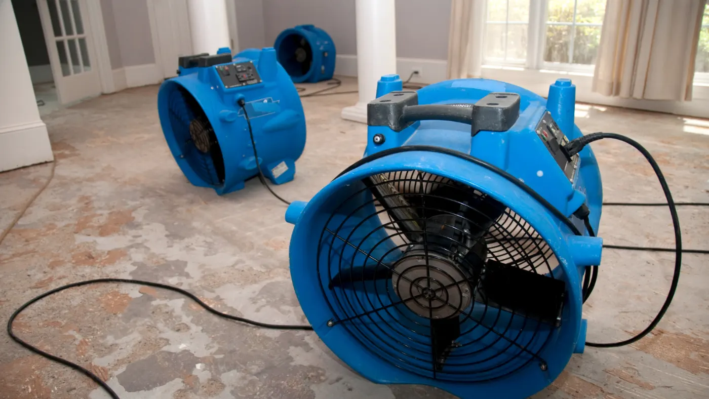 Water damage restoration by Meridian-Kessler Water Restoration near Meridian Hills, IN